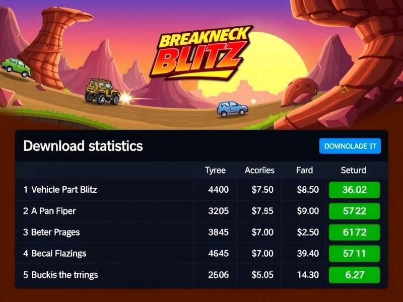 Jalebi Breakneck Blitz download statistics chart